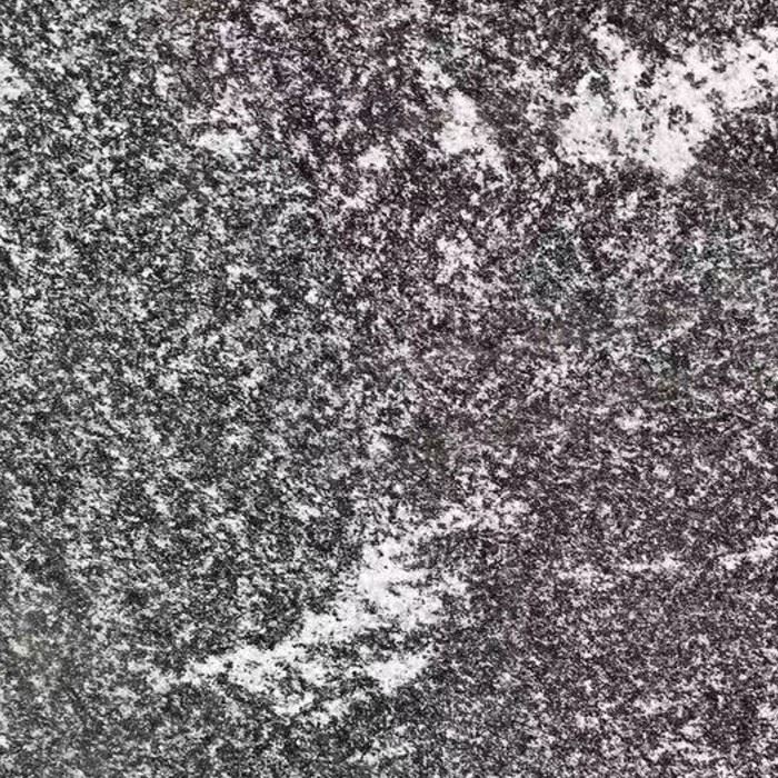 black gray and white granite