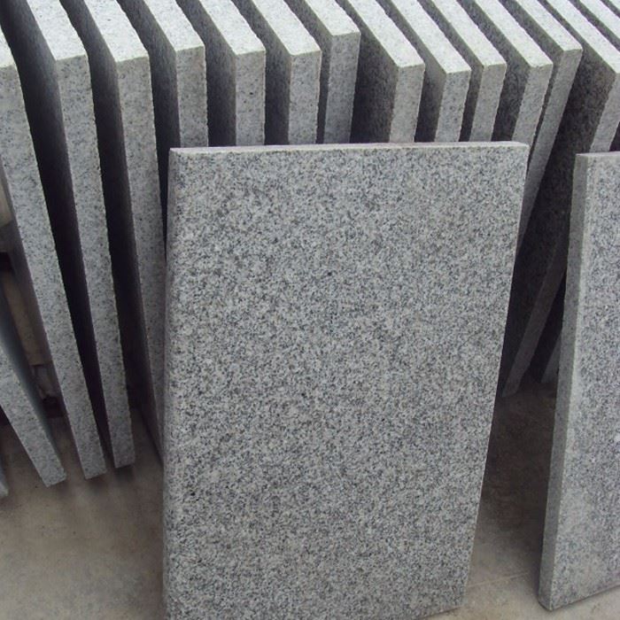 silver grey granite